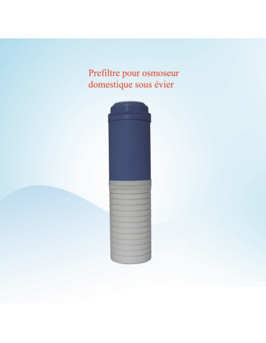 Pré Filtre Et Membrane Osmoseur Domestique .
