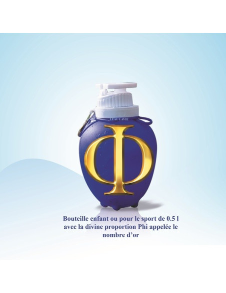 Carafe, bouteille Vitbot  avec la divine proportion, phi, nombre d'or Carafe, bouteille Vitbot  avec la divine proportion, phi, nombre d'or