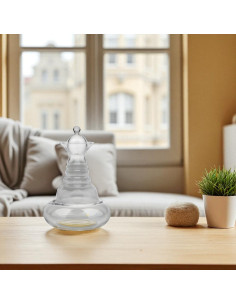 Carafe Alladin Ondes de Forme avec Fleur de Vie