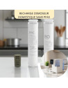 pack recharge osmoseur domestique plan de cuisine eau chaude et froide