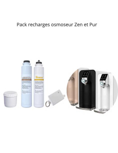 Pack recharges osmoseur domestique ZEN ET PUR