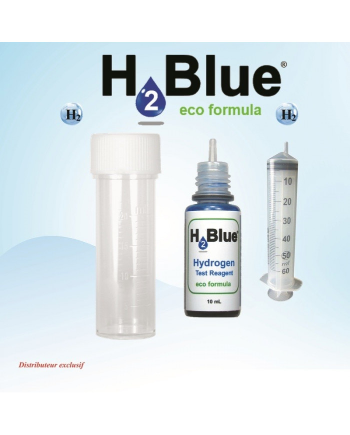 Test de l'hydrogène moléculaire dissous blue de méthylène de l'eau hydrogénée