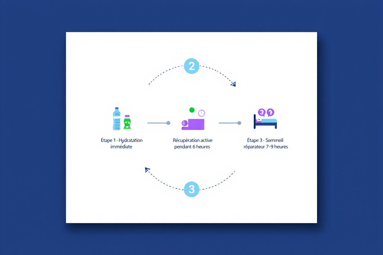 Cycle de récupération après entraînement
