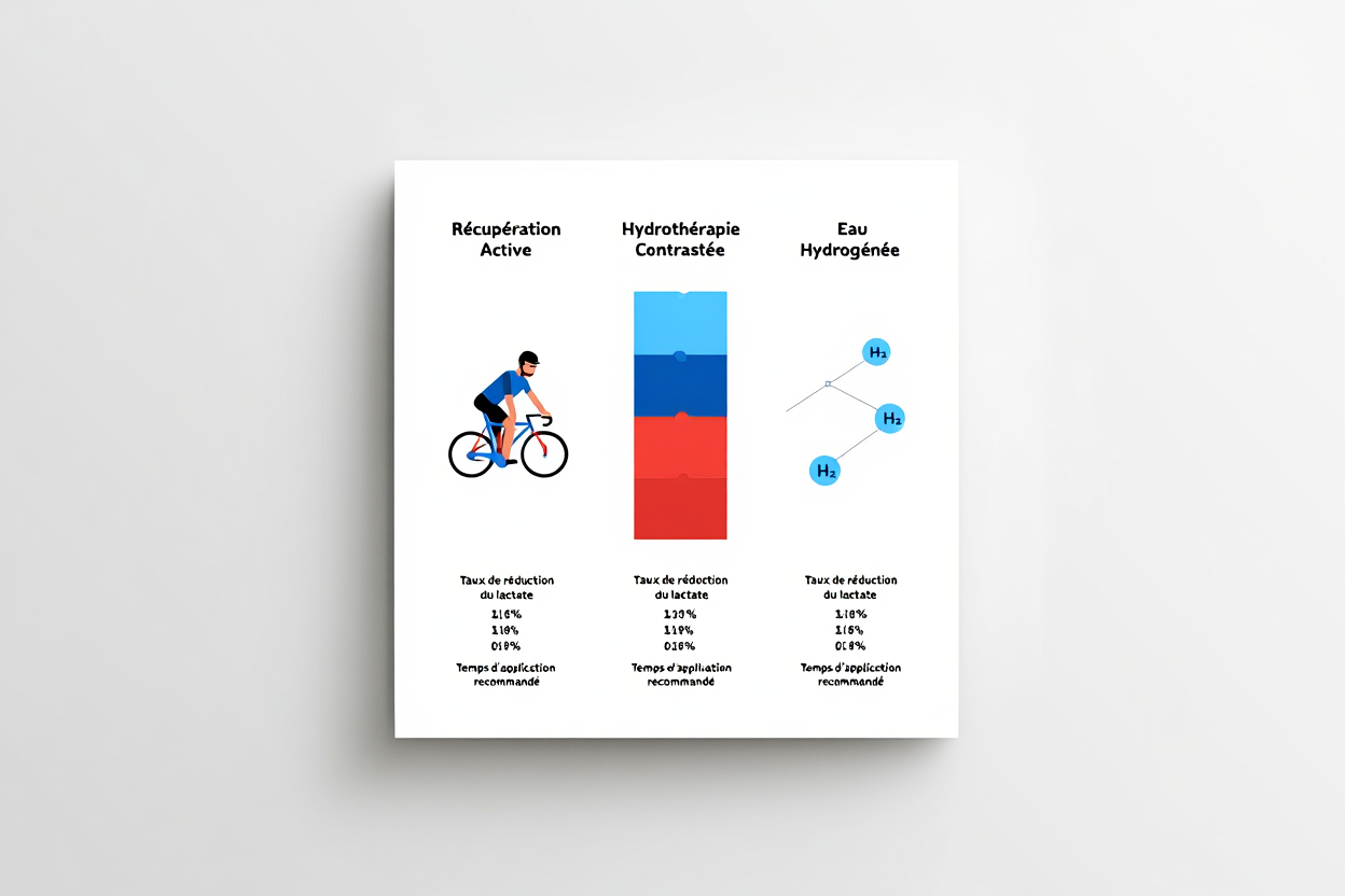Trois méthodes de réduction du lactate sanguin