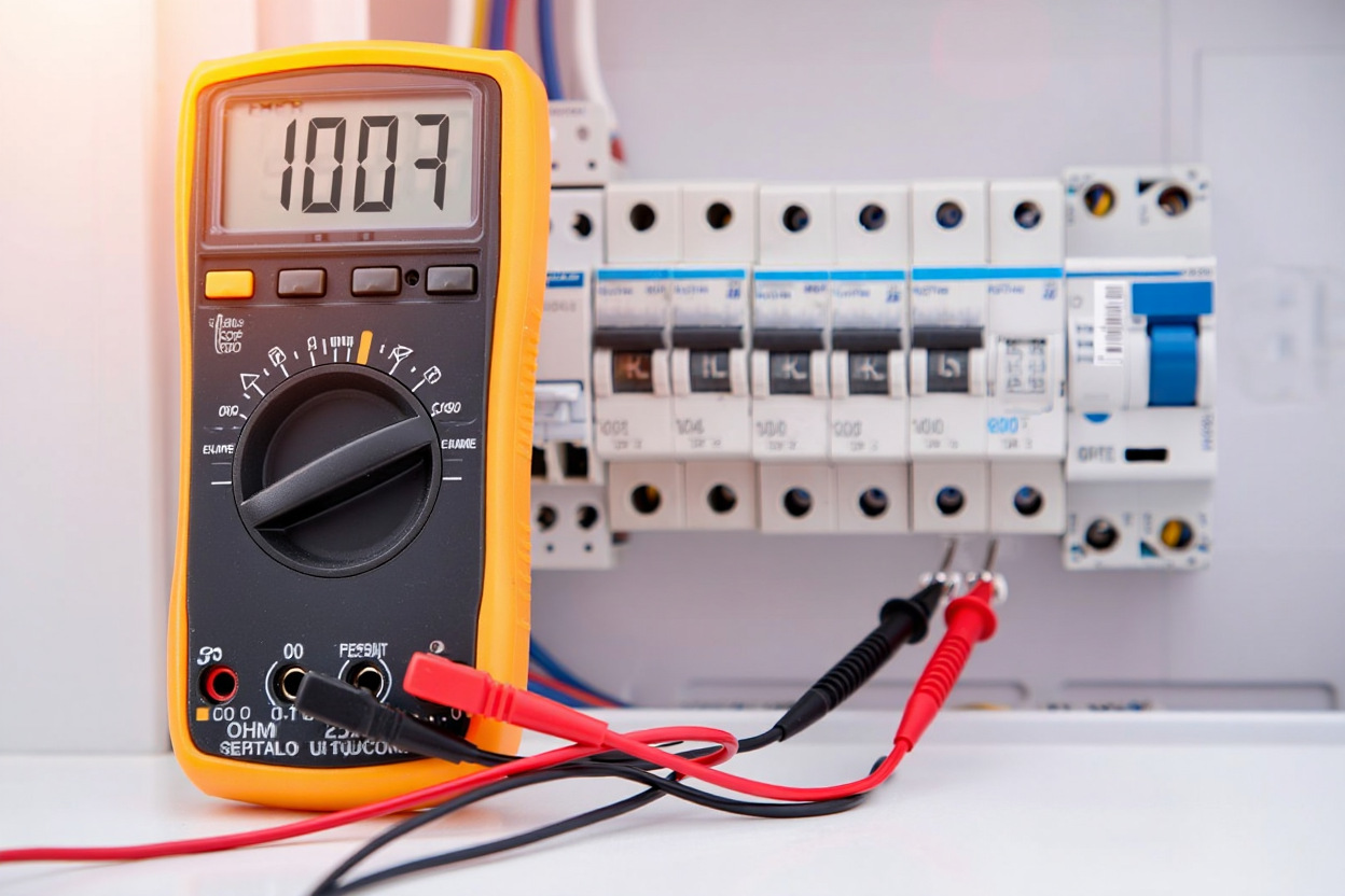 Mesure de résistance avec multimètre