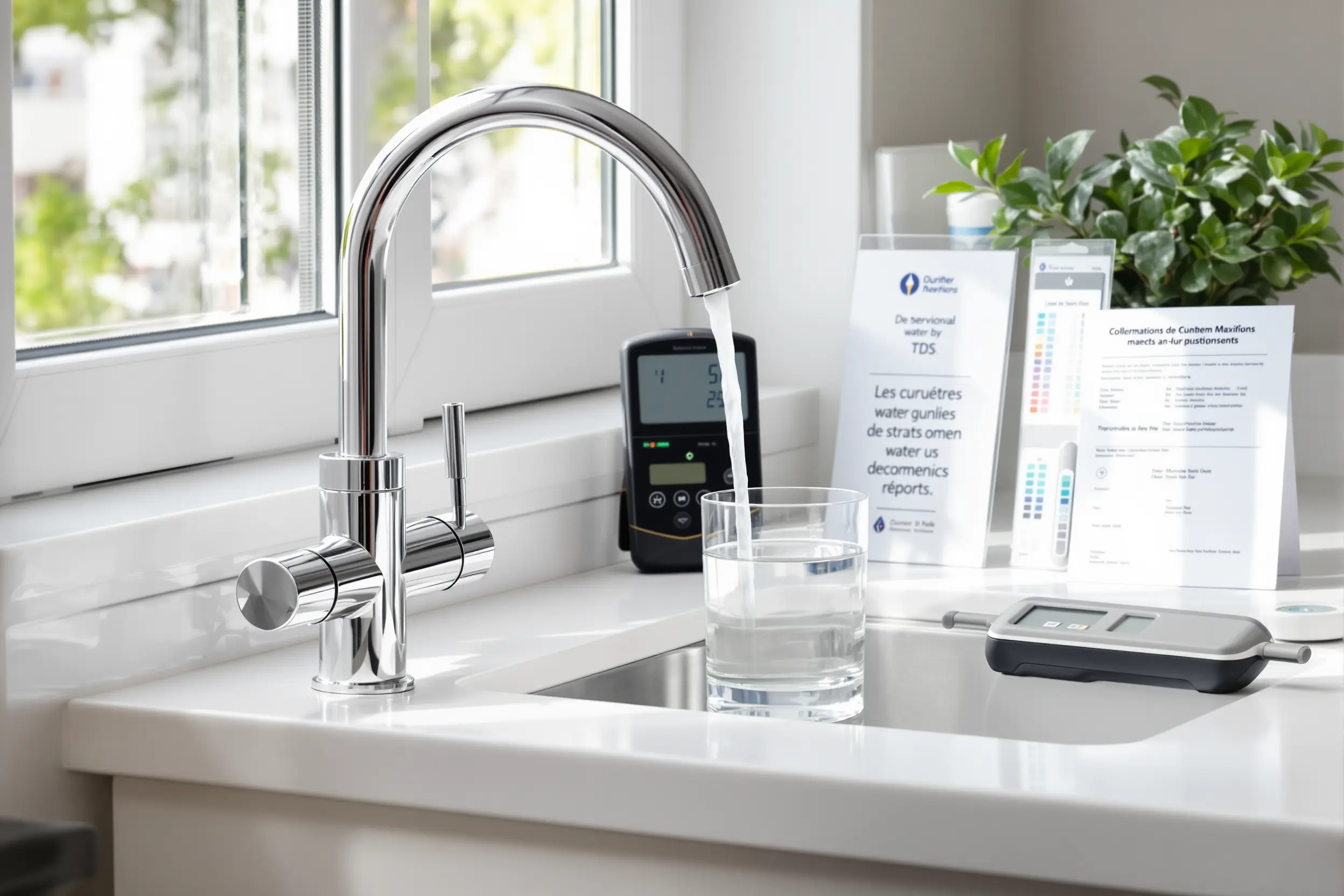 Comment filtrer l'eau du robinet face aux PFAS et polluants 