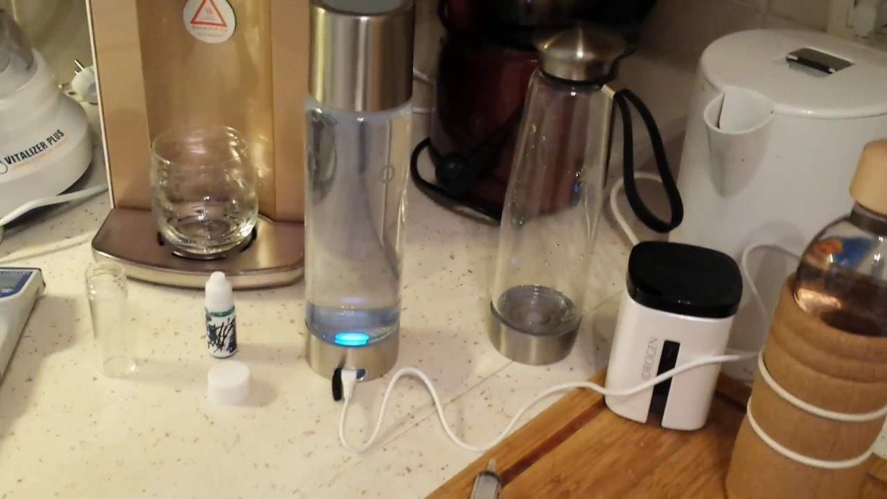 L'eau hydrogénée au pouvoir anti oxydant, réduit le stress oxydatif et l 'inflammation